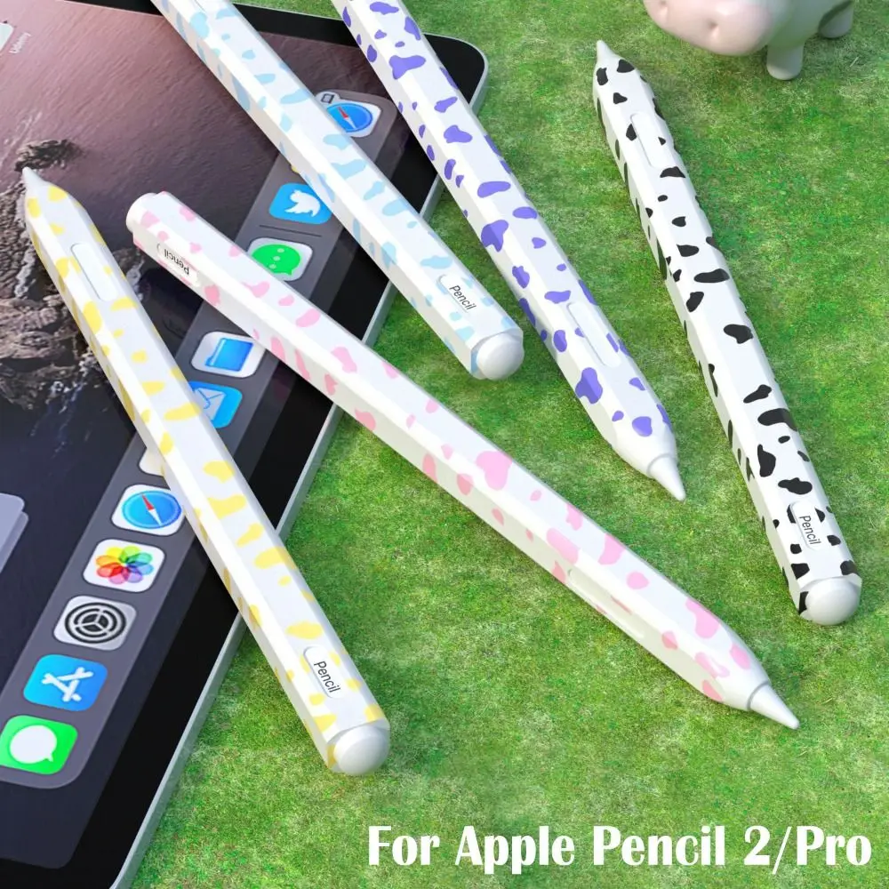 Liquid Silicone Tablet Pencil Case Not Affect Charge Shockproof Stylus Sleeve Colorful Ergonomic for Apple Pencil 2/Pro