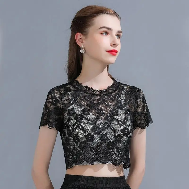 Y88A LACE FLORAL INFERIOR DA CLARA CAMADA MEIA CLARA TOPS BONDROS MENINAS LOW TOPS 1PC