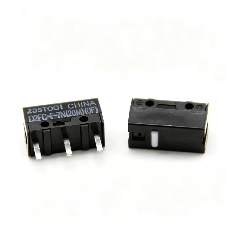 OMRON D2FC-F-7N(20M)OF Micro Switch White Dot Original Limit Switch for Mouse Button Repair Wholesale
