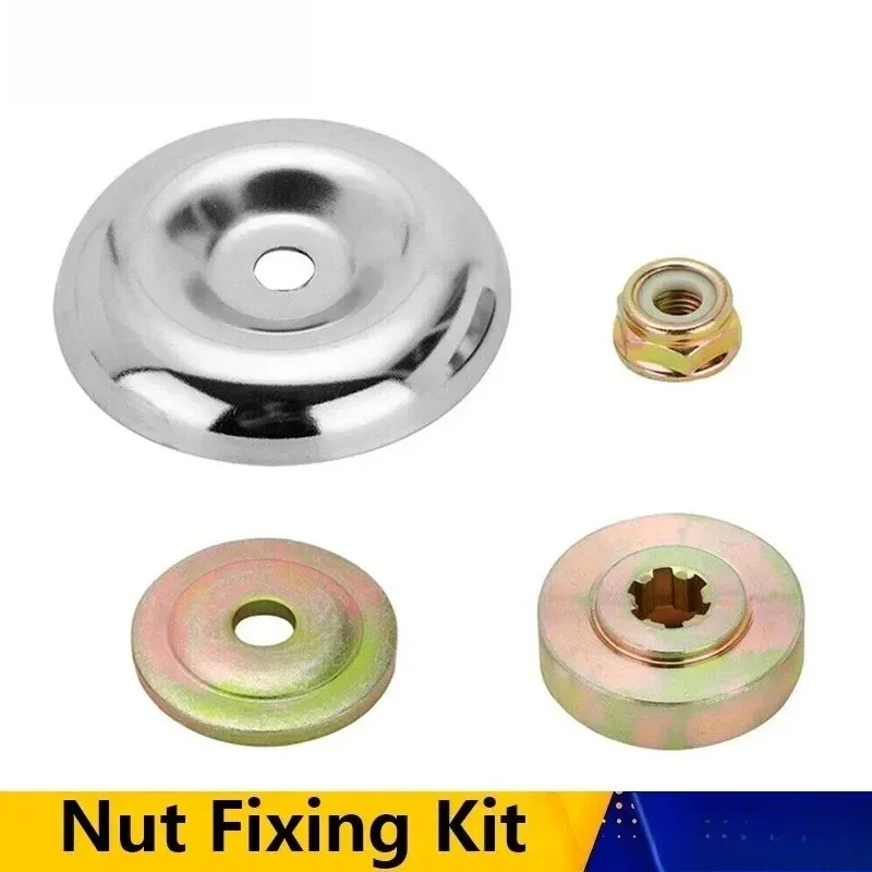 4pcs/6pcs Brushcutter Trimmer Head Adapter Nut Fixing Kit For Lawn Mower Brush Cutter Garden Tools Parts