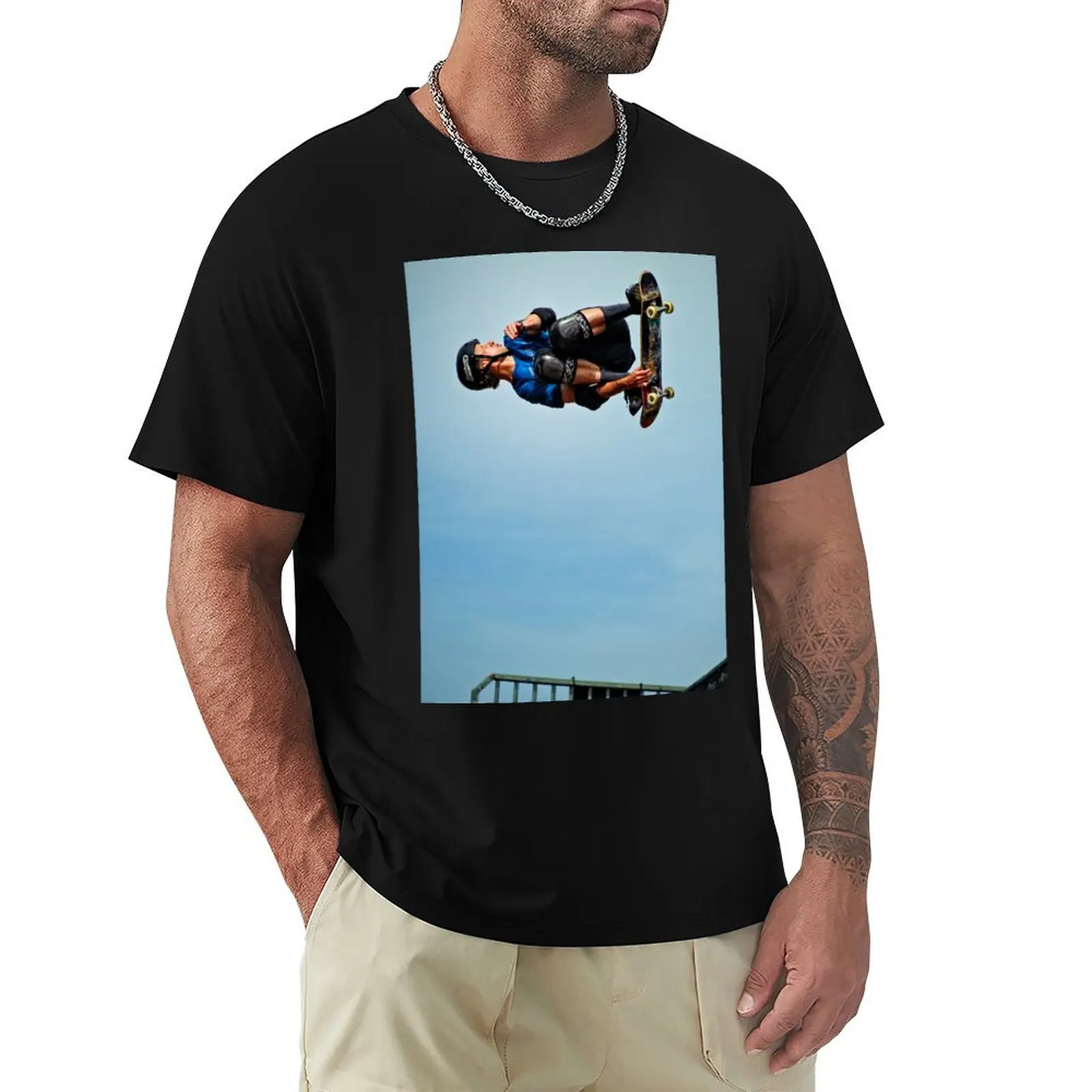 

Tony Hawk T-Shirt Work Outdoor T-Shirt for Men