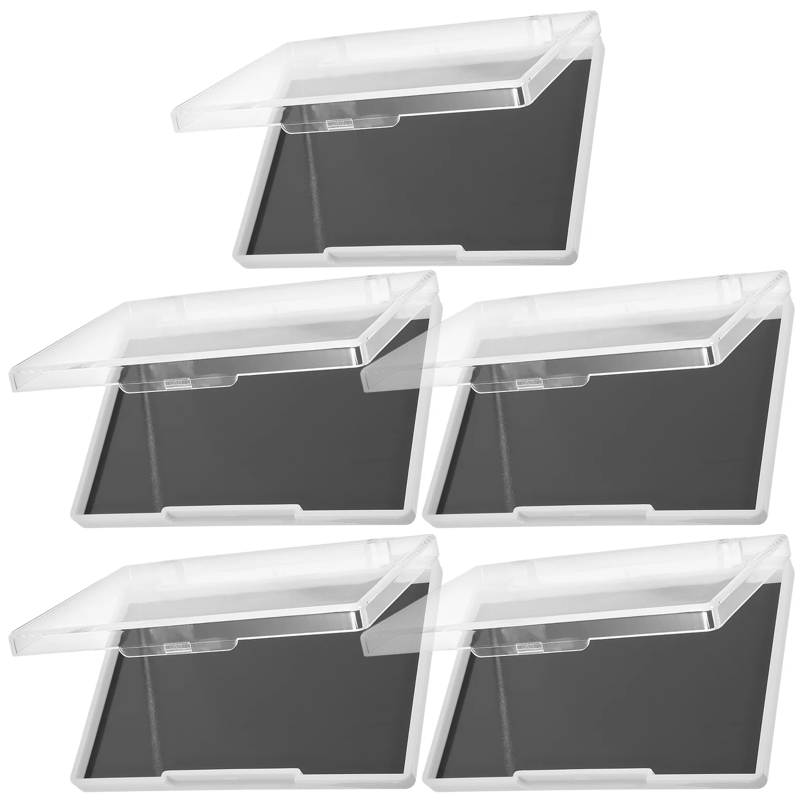

5 Pcs Empty Magnetic Makeup Tray Pallets Plate Holder Storage Box for Eyeshadow