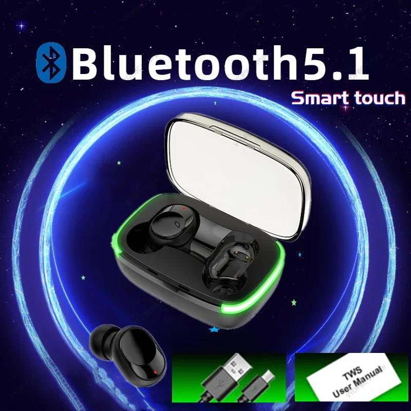 New Y60 TWS Bluetooth Earphone Wireless Headphones Earpod Earbuds Gaming Headsets For Apple iPhone Xiaomi Redmi Airdots y50 y30