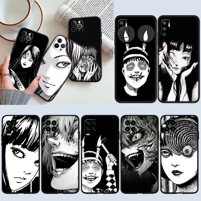 Horror Junji Ito Tomie Phone Case for Samsung Galaxy A21S A22 A31 A32 A41 A42 A51 A52 A71 A72 A81 A82 A91 M20 M30 M30S M31 M51