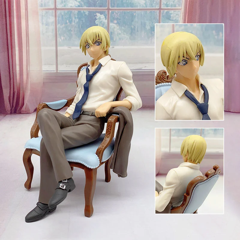 

Spot Sega Famous Detective Conan Amuro Toru Chair Hand-made Anime Surrounding Gifts for Children