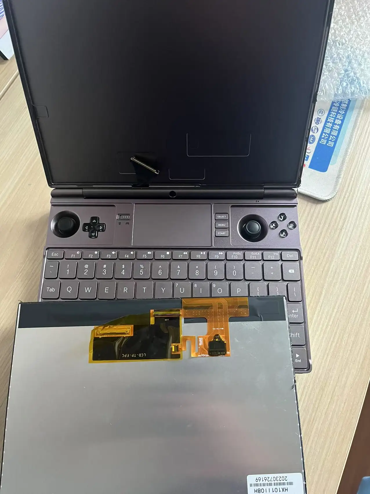 Nuovo originale per GPD Win max2 Display LCD con Touch Screen Digitizer Assembly per GPD Win max2 Accessori schermo di ricambio
