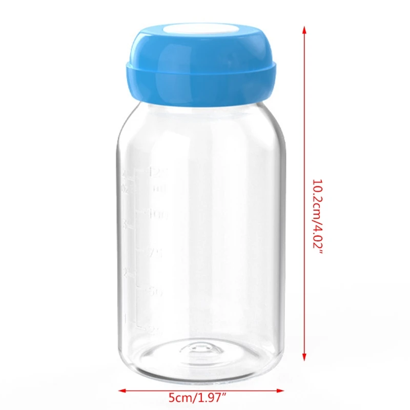 New 125ml Milk Carton Water Bottle Juice Water Bottle With scales