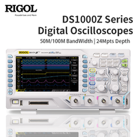 Rigol DS1054Z/DS1104Z Plus Digital Oscilloscopes 4 Channels 50M/100M BandWidth 24Mpts Depth Support RS232/UART/I2C/SPI bus
