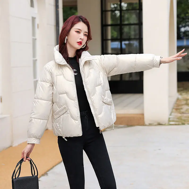 2023 New Women Down Cotton Coat Winter Bread Jacket Female Short Parkas Loose Thick Warm Outwear Given To Philandering Overcoat