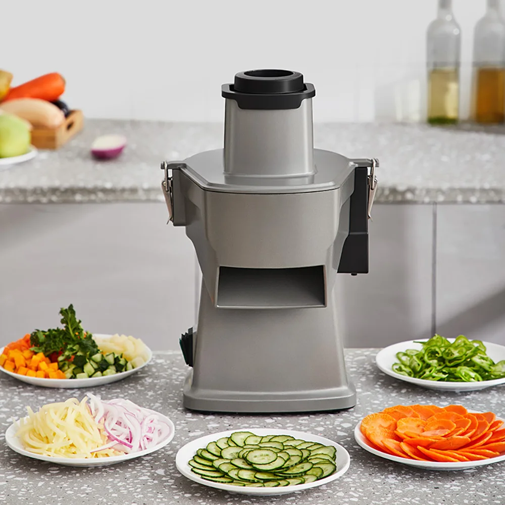 Electric Fruit And Vegetable Shredder Multifunctional Dicing Machine Vegetable Cutter For Restaurant Commercial