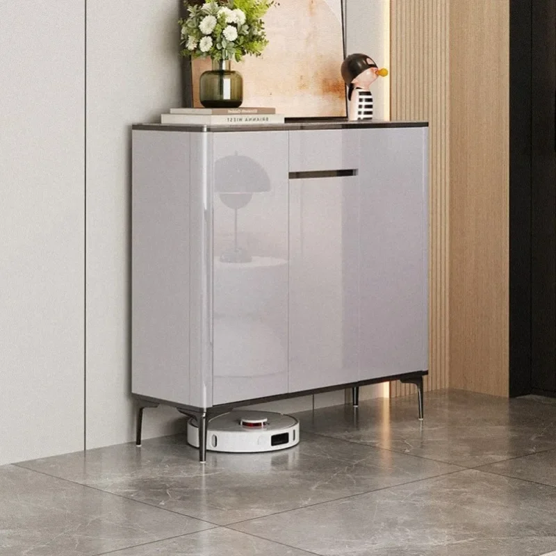 Organizer Living Room Wood Shoe Cabinet Multifunction With Doors Space-Saving Shoe Cabinet Armario Zapatero Storage Furniture