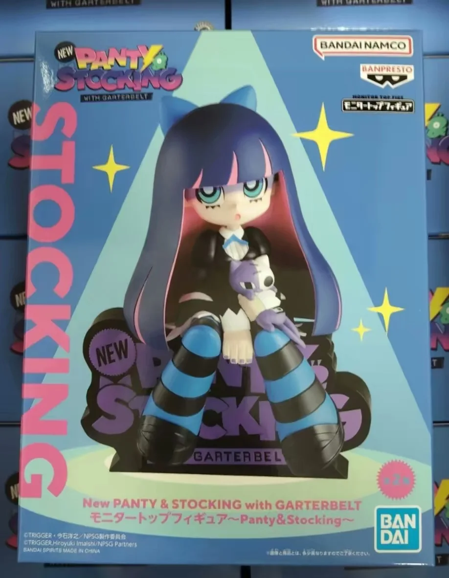 Originele Bandai Banpresto Panty Stocking Met Garterbelt Panty Anarchy Stocking Anarchy Anime Figuur Model Collectie Speelgoed Geschenken