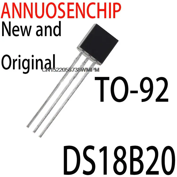 100PCS DS1820 DS18B20 18B20 TO-92 DS18B20