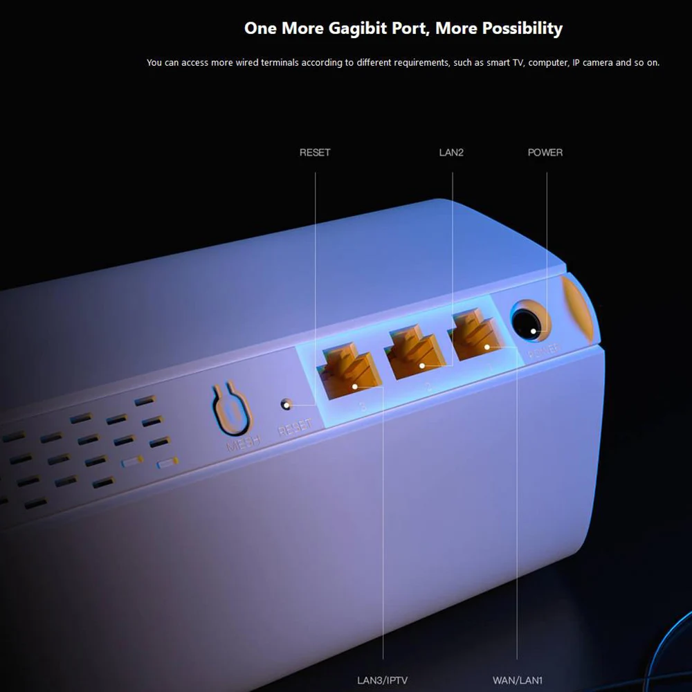 Original Ax3000 Wifi Router Repeater Extend Gigabit Amplifier Signal Booster WIFI 6 Nord Vpn Super Mesh 5GHz Tenda App Easy Set