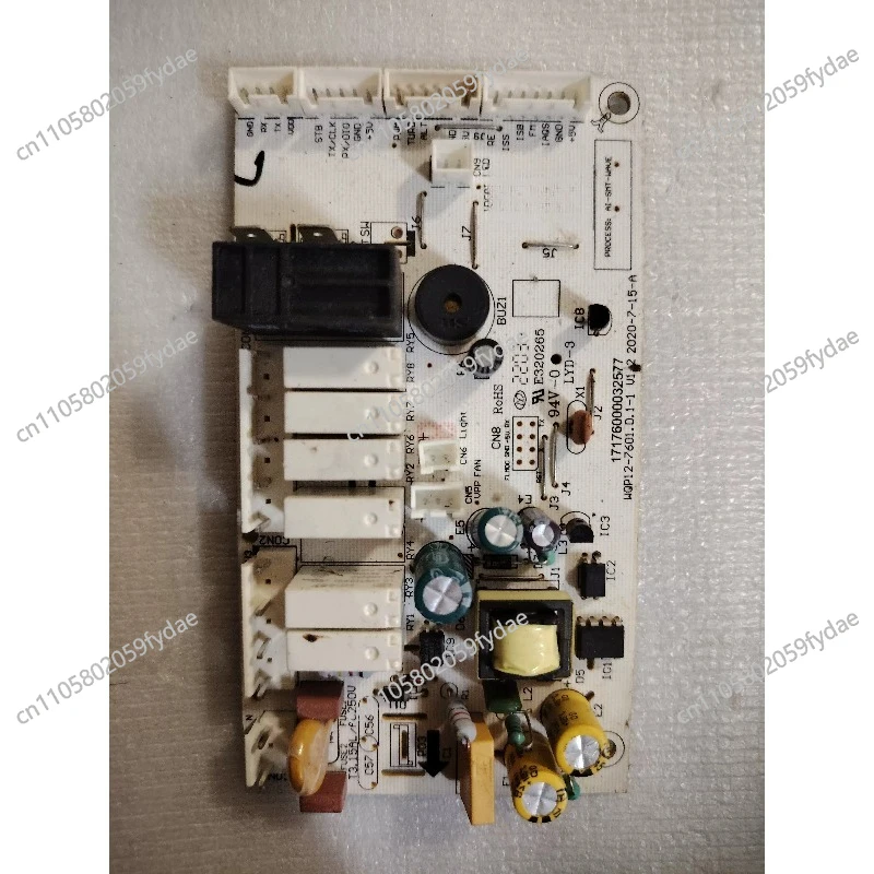 Placa de Control para Lavavajillas WQP12-7601.D.1-1, Circuito PCB 17176000032577, Piezas de Lavavajillas (no es Nueva) Desmontada