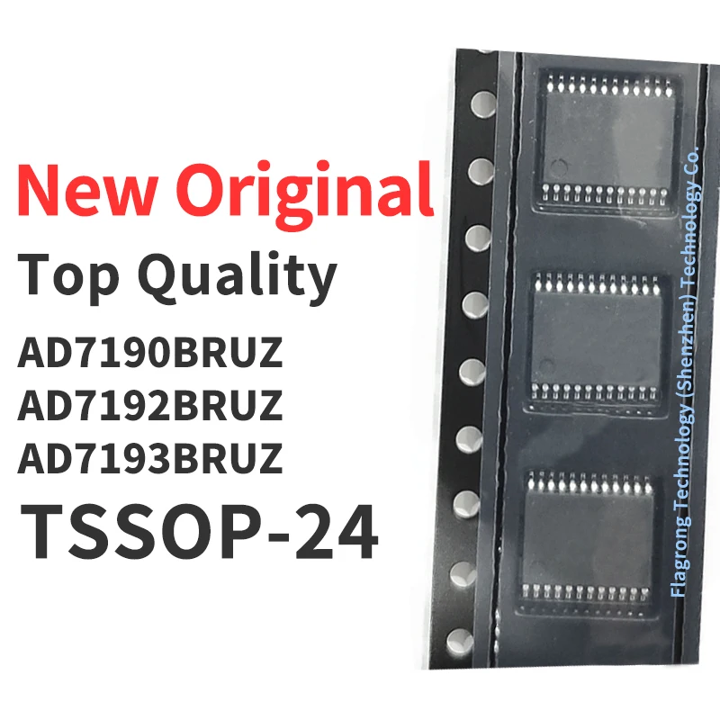 (1 Pcs) AD7190BRUZ AD7192BRUZ AD7193BRUZ -REEL TSSOP-24 New Original Chip IC