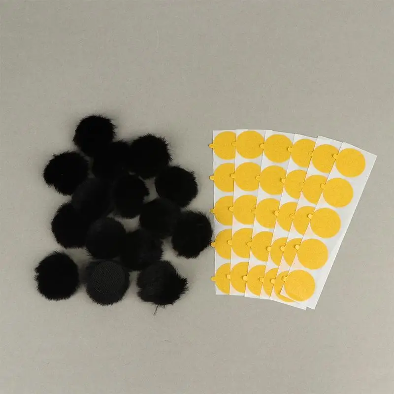 New Sale-1Set Reusable Furry Soft Covers With Sticker That Provide A Shield Against The Wind For Mics 2026