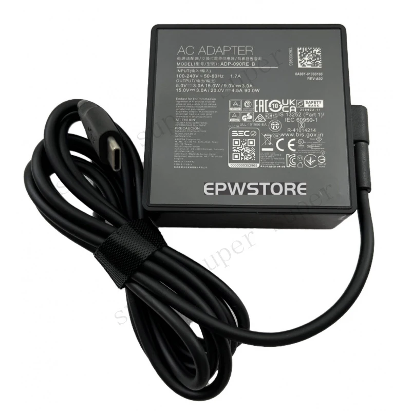 S+   20V 4.5A 90W USB type-C AC Adapter Charger For MSI Prestige 15 A11SC A11SB
