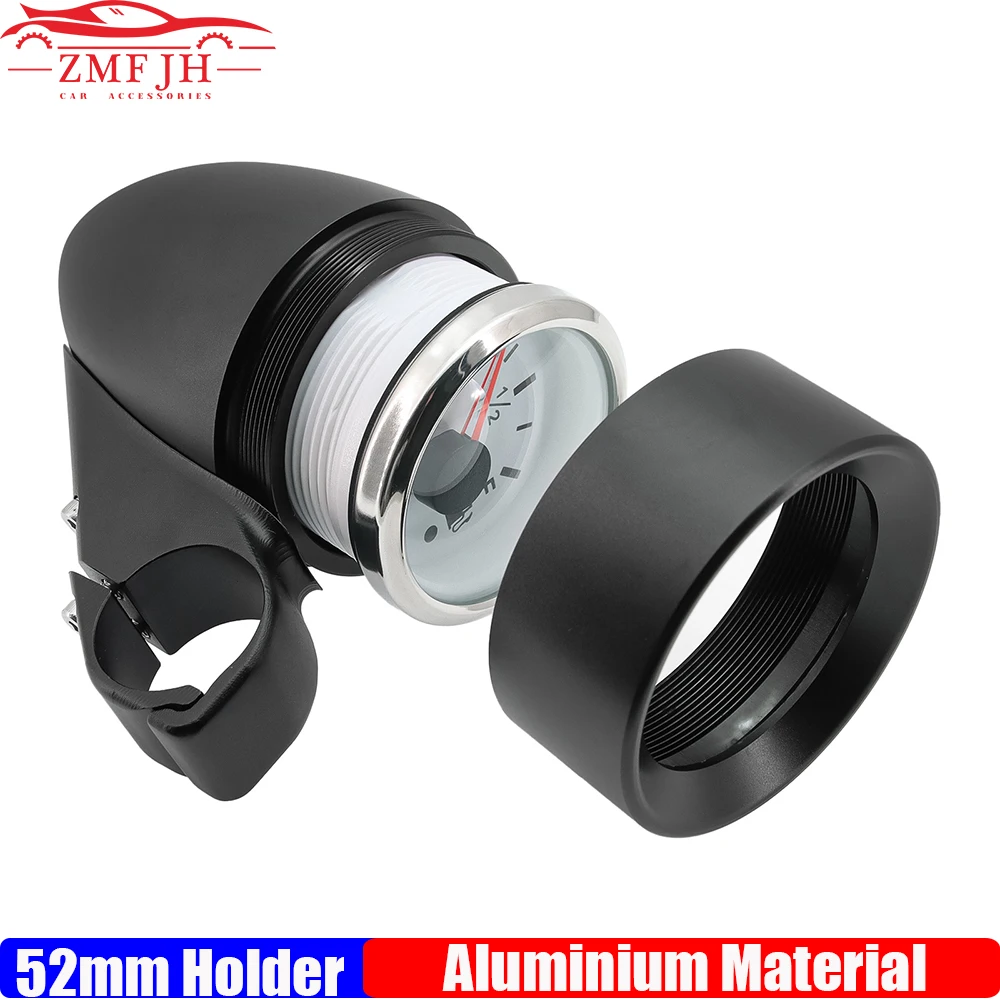 

52 мм держатель манометра, 1 шт., держатель манометра, высококачественный алюминиевый универсальный кронштейн для чашки, автоаксессуары на заказ