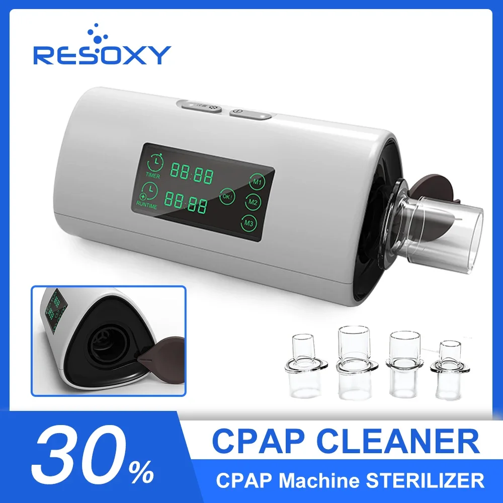 

RESOXY CPAP Machine Ozone Sterilizer Household APAP BiPAP CPAP Mask Machine Tube Cleaner Formaldehyde O3 Deaerator Ozone Ionizer