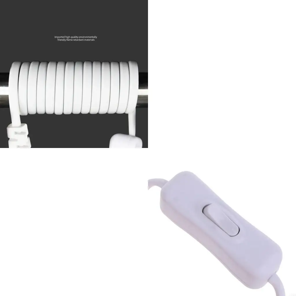 Polarized US 2-Prong Male to Female Extension Cord, Nema 1-15P to 1-15R Power Outlet Extension Cable 2m