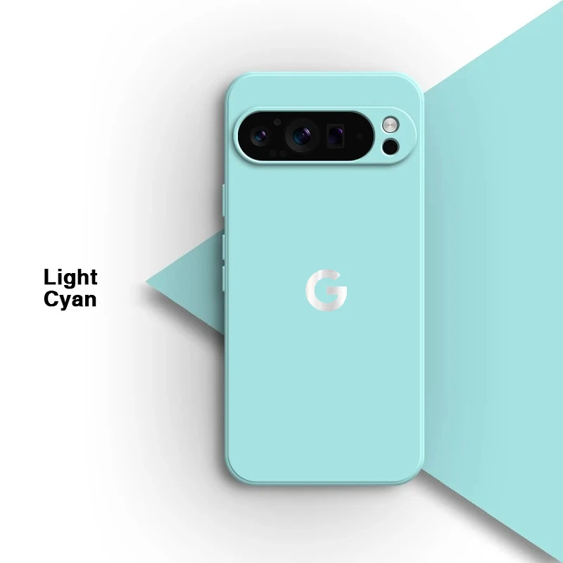 Vloeibare Siliconen Draadloos Opladen Telefoon Case Voor Google Pixel 10 9 Pro XL 9A 8A 7A Pro Originele Schokbestendige Camera protector Cover
