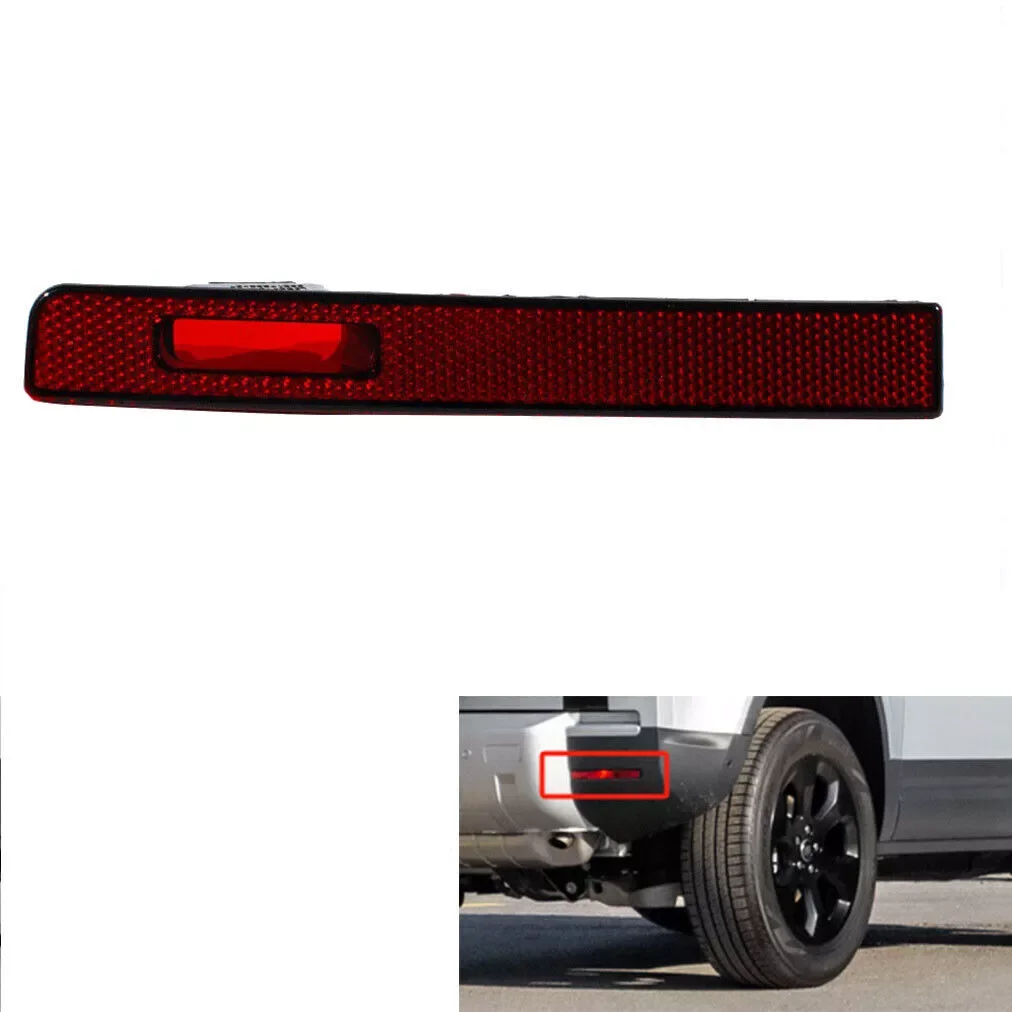 

LR 130824 Правый боковой светильник бампера, отражатель заднего бампера для Land Rover Defender 2020-2025