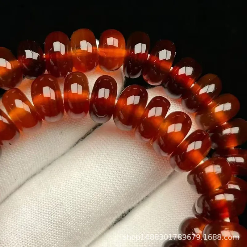 Mountain Turtle Shell Bead Bracelet 108 Beads Buddhist Prayer Beads Long Chain