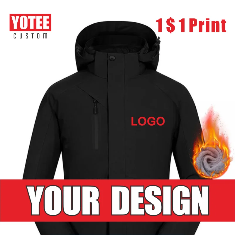 

YOTEE Custom Jacket Windbreaker LOGO Logo Personalized Custom Women's Sports Hoodie Wholesale Men's Outdoor Waterproof Jacket