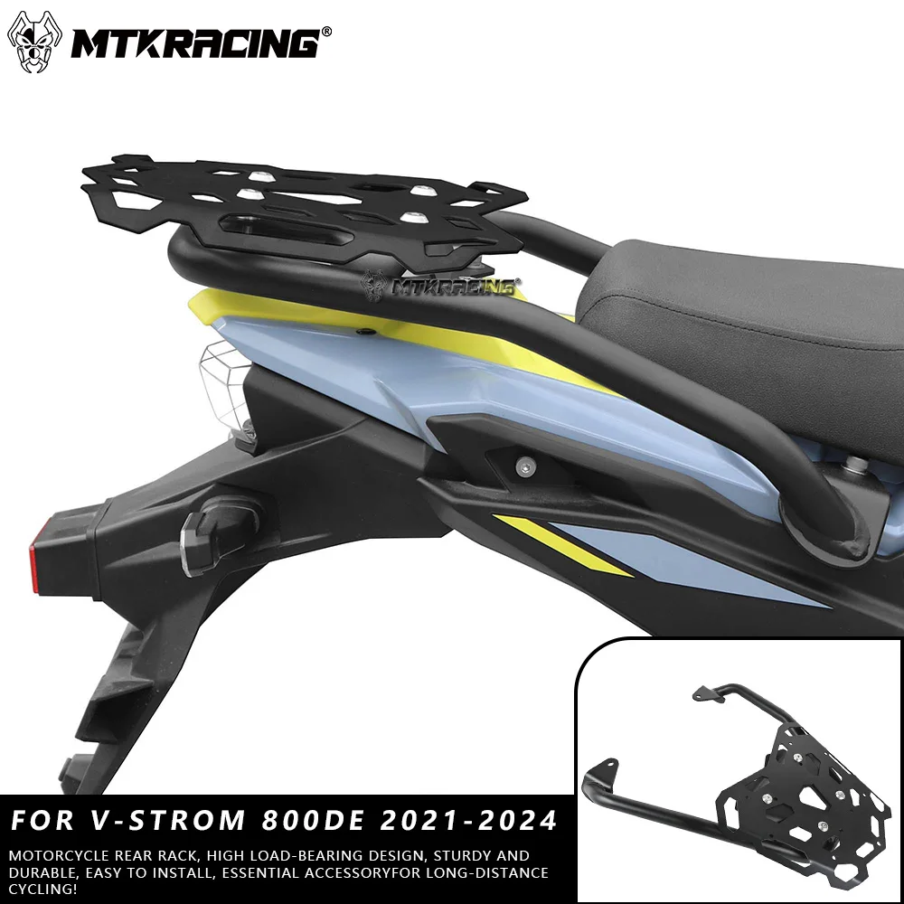 

MTKRACING For SUZUKI V-STROM 800DE 2021-2024 Motorcycle Rear Luggage Rack Cargo Holder Top Box Carrier Shelf Bracket