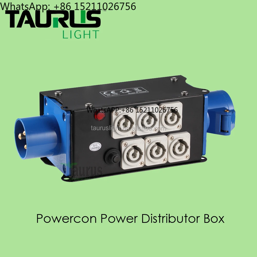 

Оборудование для сценического освещения Распределительная коробка Powercon для блока питания аудио/сцепинга