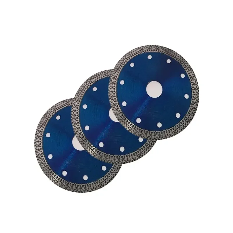 Disco de Corte Diamantado Turbo 105MM/115MM/125MM para Granito, Mármore, Porcelanato e Cerâmica - 3 Tamanhos para Esmerilhadeira Angular