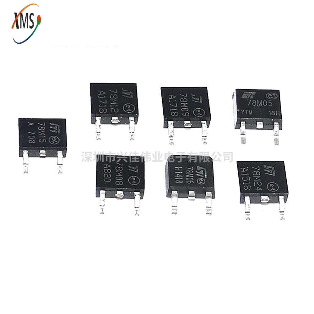 10PCS/LOT  Linear Regulator   L78M05CDT  78M05 78M06 78M08 78M09 78M10 78M12 78M15 78M24 TO252  0.5A