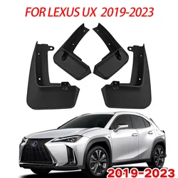 For Lexus UX UX200 UX250h HYBRID 2019-2023 2022 Splash Guards Fender Front Rear Mudguards Car Accessories