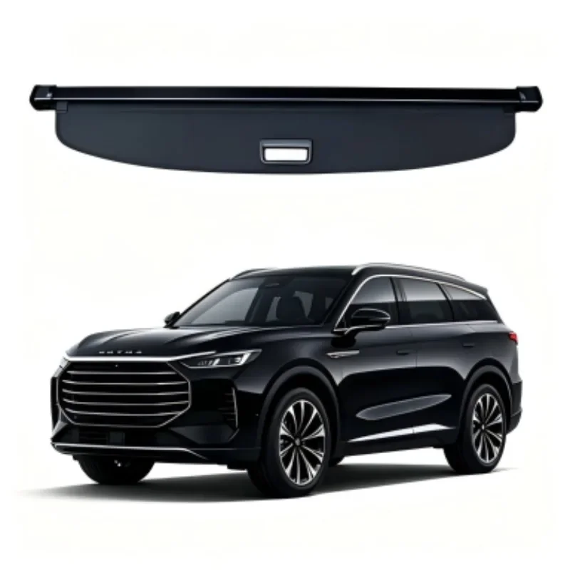 Cargo Cover Trunk Privacy Shade Rear Security Partition Anti-Theft Shield Organizer for Jetour Shanhai L7