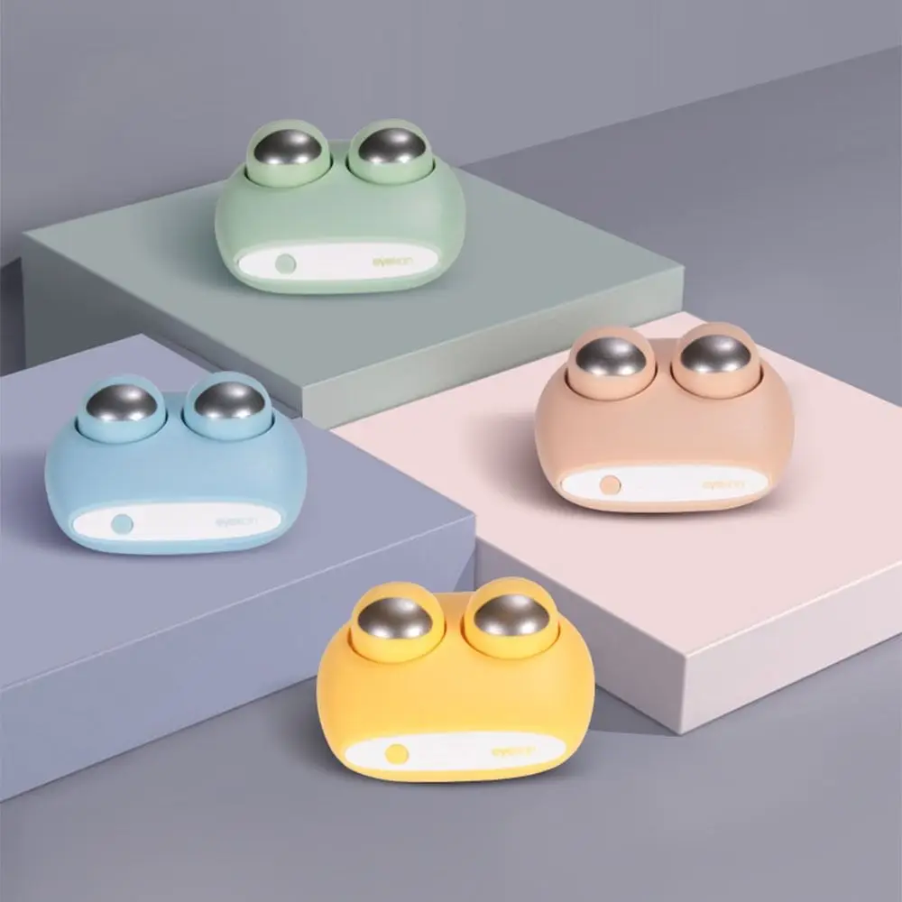 Creative Electric Contact Lens Washer Cartoon Frog Household Contact Lens Cleaner Eye Shaped Quick Soaking