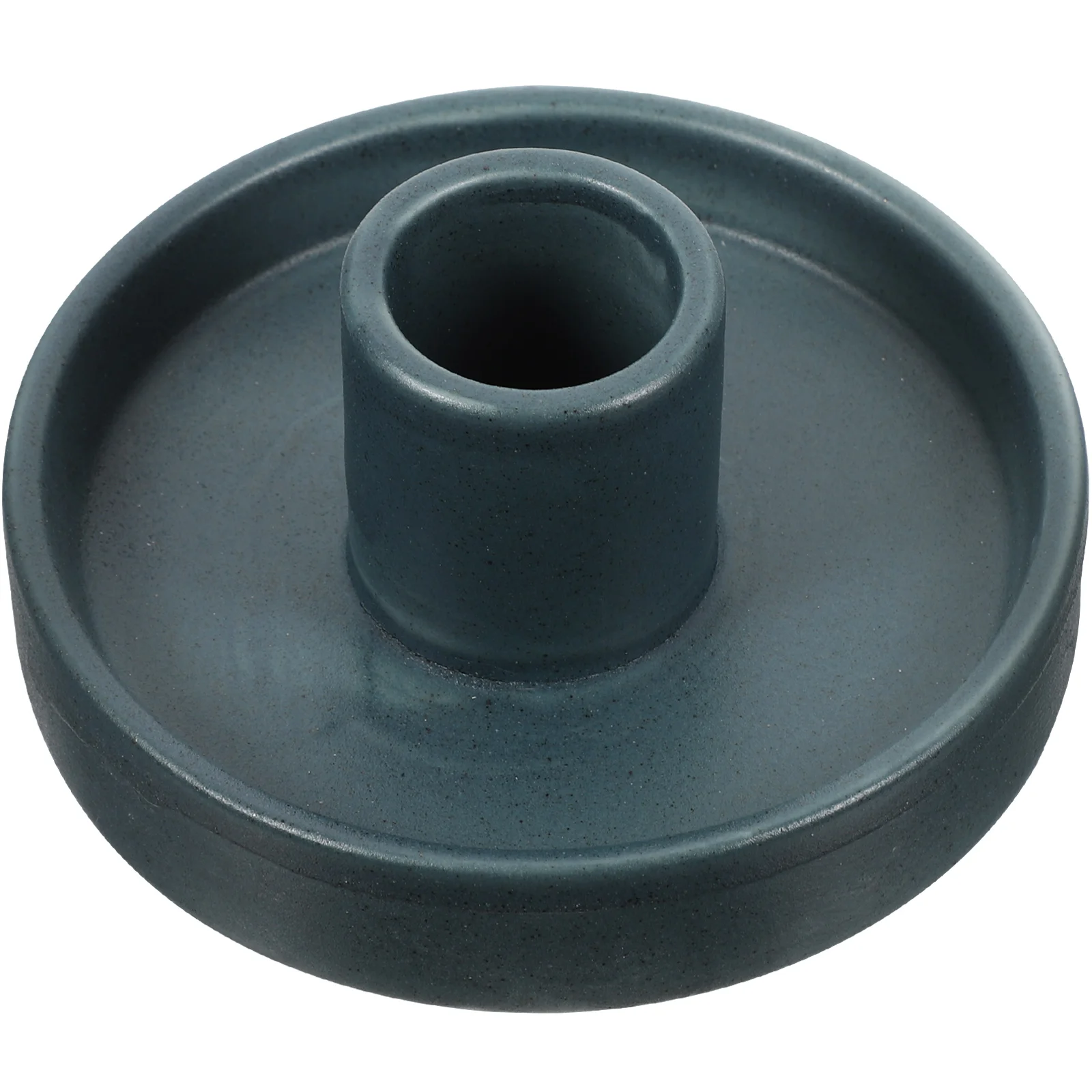 

Ceramic Tealight Holder Modern Desktop Centerpiece for Aromatherapy Meditation Decorative Table Candlestick Purifying