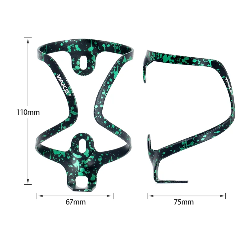 حامل قفص زجاجة مياه للاستيقاظ، خفيف الوزن لملحقات الدراجات، معدات ركوب الدراجات على الطرق الجبلية، دعامة كأس آمنة للدراجة