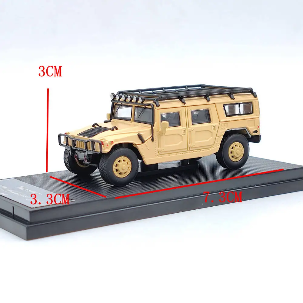 Master 1:64 H1 1999 SUV Diecast Toys Car Model Collection Limited Edition Gifts