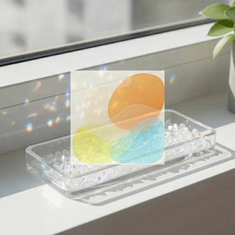 Crystal Icicle Prism Suncatcher 5PCS Hanging Rainbow Maker Chandelier Drops for Window Decor Gift for Friends