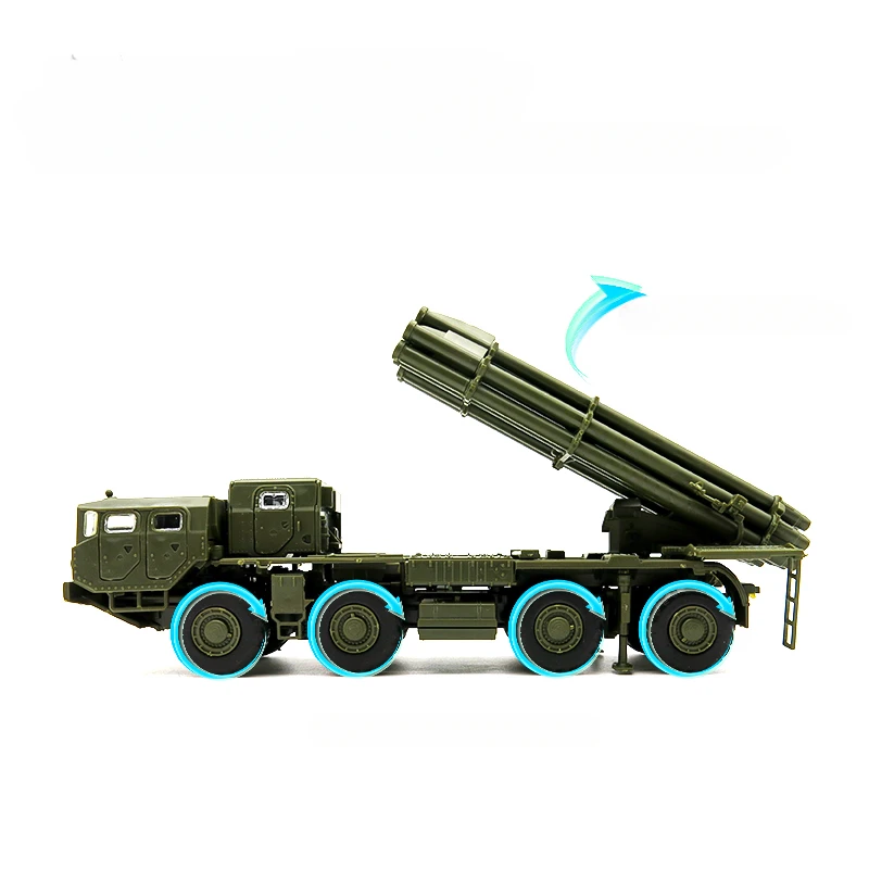 1/72 9A52-2 Smerch Russian Long-range Multi-barrel Rocket Launcher Armored Vehicle 4D Assemble Model Boy Toy