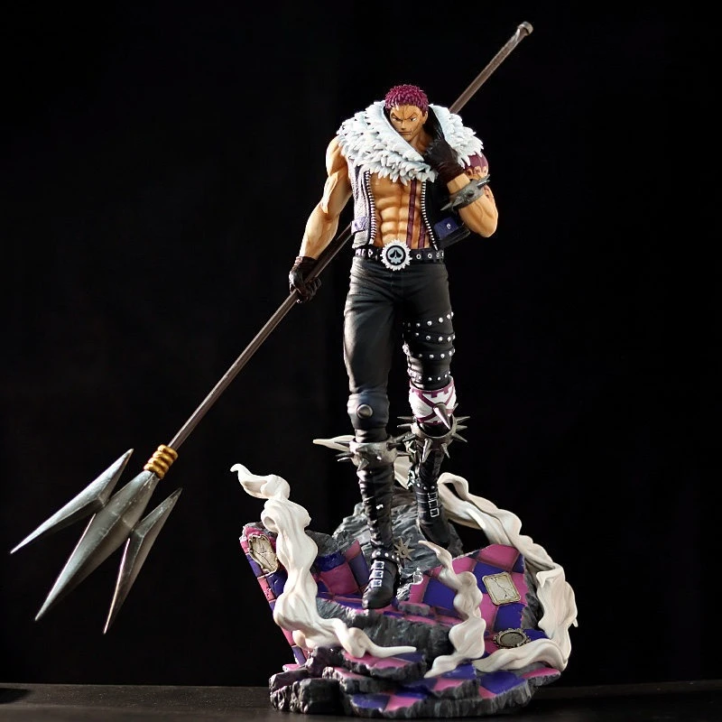 Горячая новинка: Статуэтка Джейт (44 см) — Аниме-фигурка One Piece, Шарлотта Катакури, коллекционная модель GK, игрушка-украшение, подарок для фанатов анимации