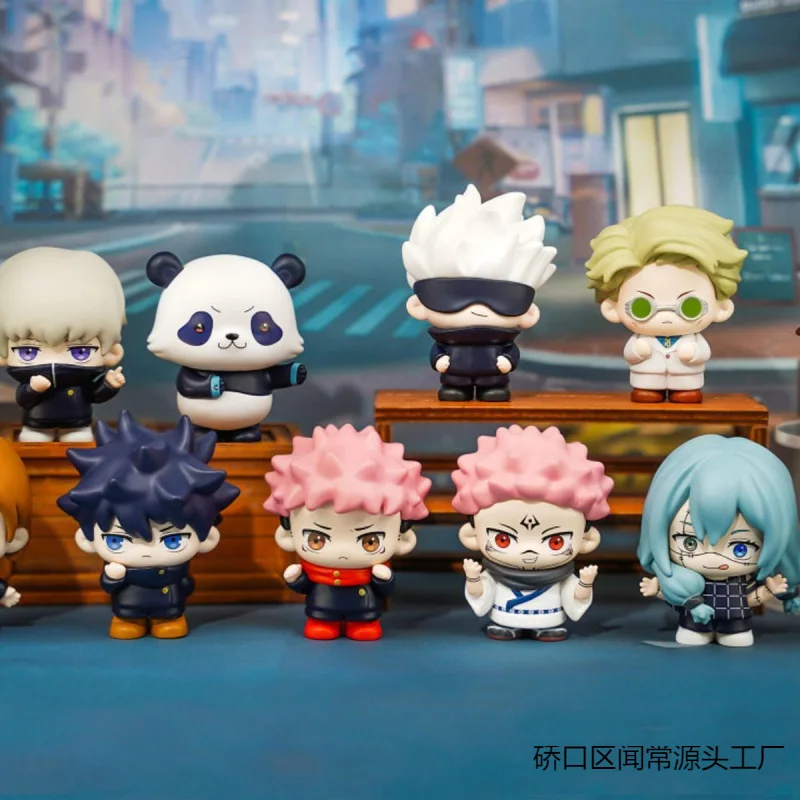 

Новый Кайсен дзюдзюцу ‌ Фигурки аниме «Таинственная слепая коробка» Gojo Satoru Geto Suguru Фигурка Коробка Модель Рождественский подарок Игрушка