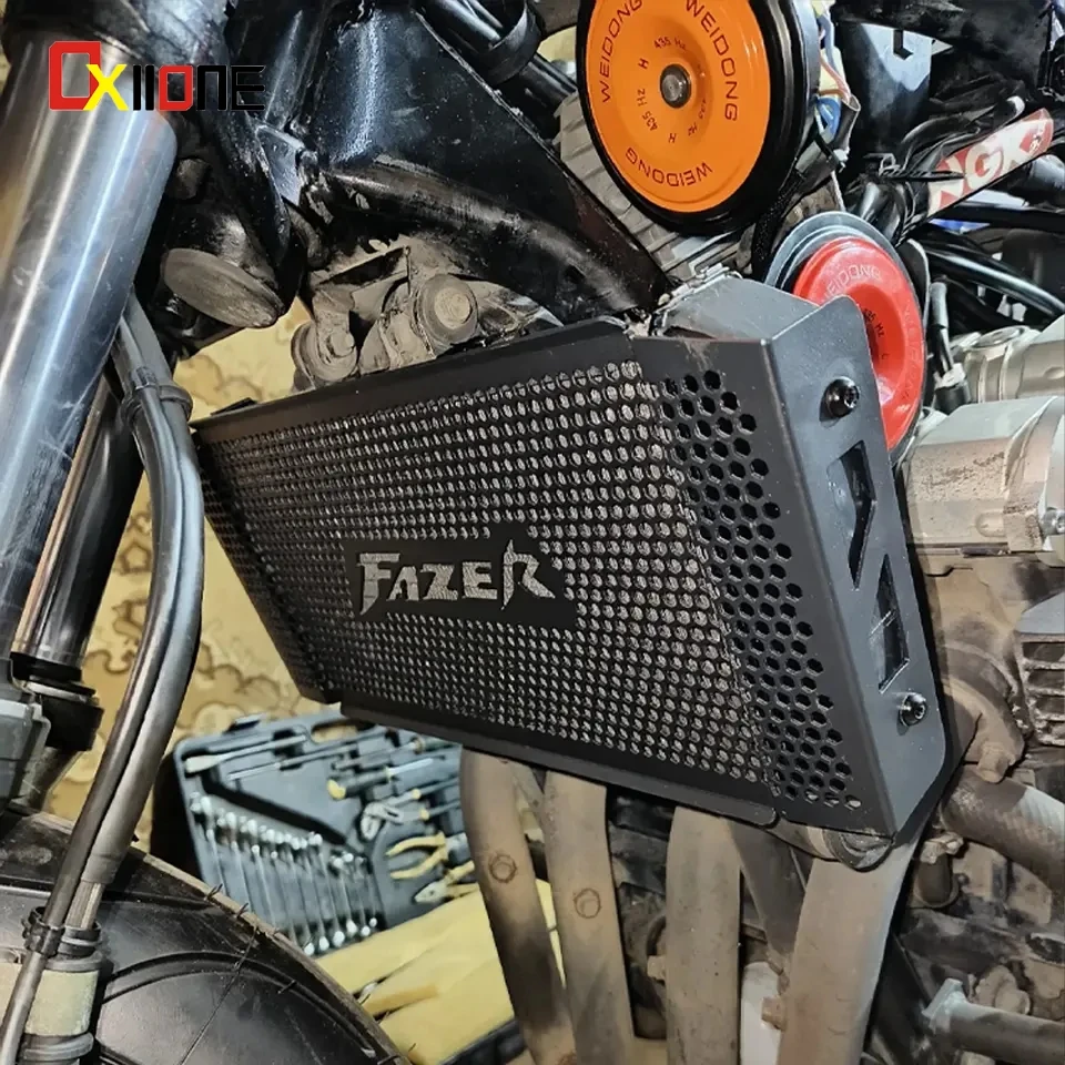 

For YAMAHA FZS600 FAZER 1998-2000 2001 2002 2003 2004 Motorcycle Accessories Radiator Guard Grille Cover Protector FZS 600 FAZER