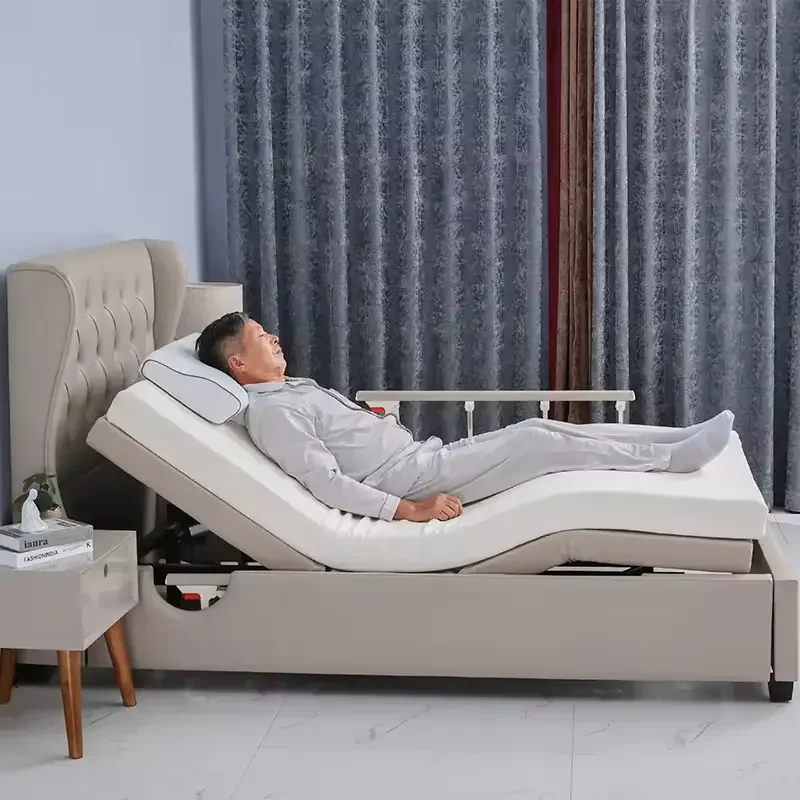 سرير رضاعة طبي عالي الجودة للمستشفى الكهربائي للعناية المنزلية لكبار السن مع مرتبة #2