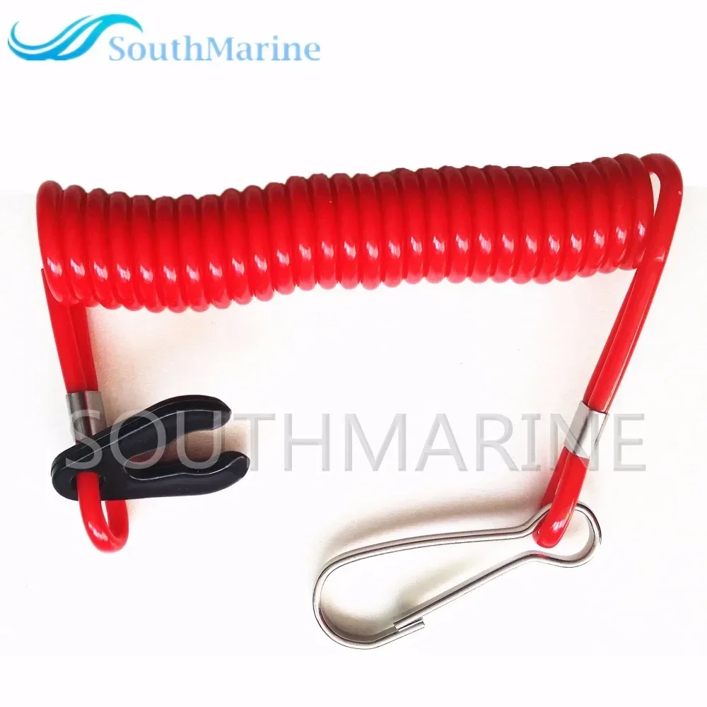 

Страховочный выключатель аварийной остановки с ремешком 682-82556-00 для лодочных моторов Yamaha Tohatsu / MP28860