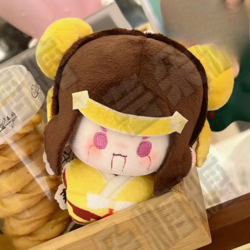 10cm Anime Game Robot Role Lu Ban Kawaii Cosplay Cotton Doll Starfish Body Keychain Mini Soft Plushies Toy Figures Fans Gifts