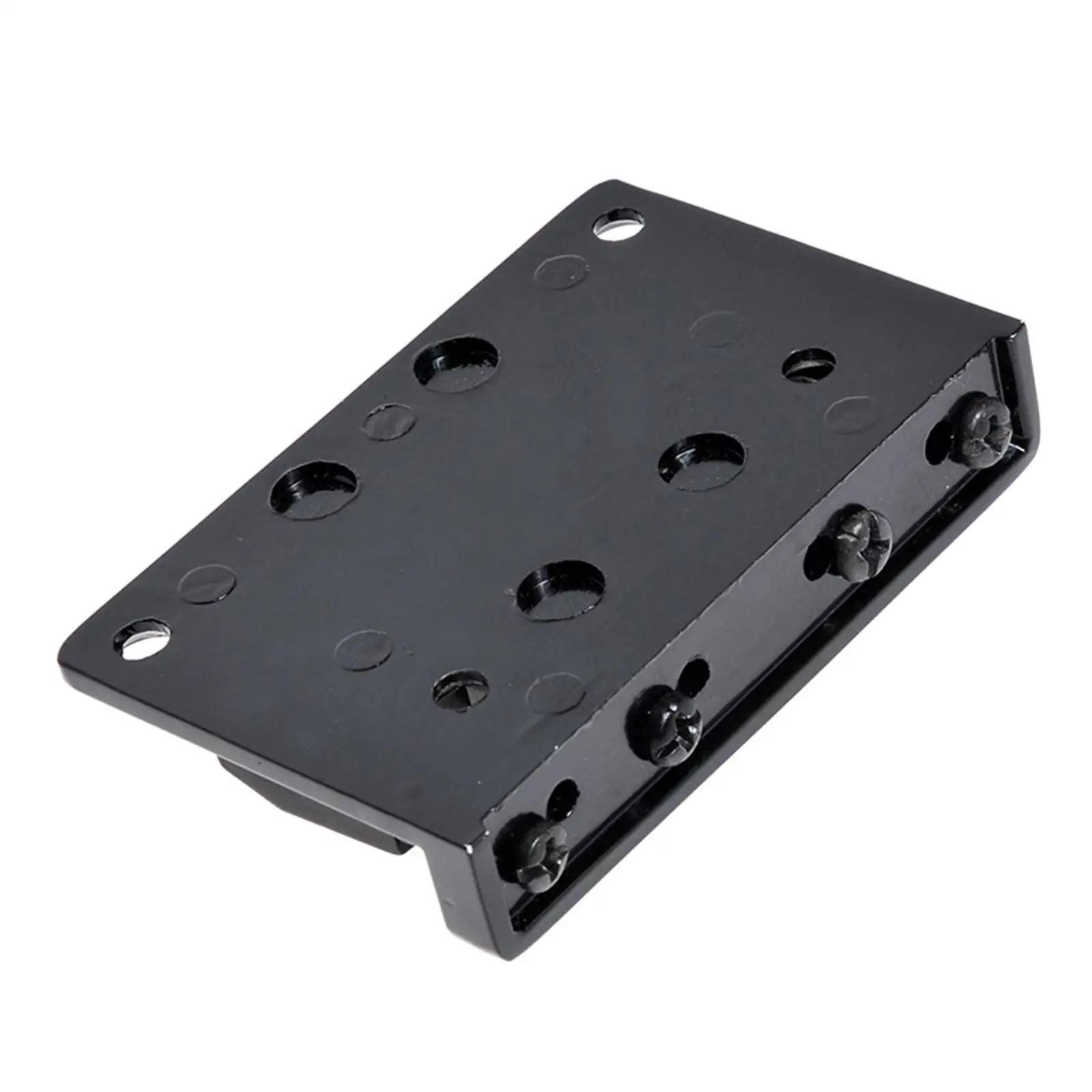 Brass Saddles Bass Bridge Top Loading Tailpiece for Electric Guitar 4 String Custom Saddle Replacement Part