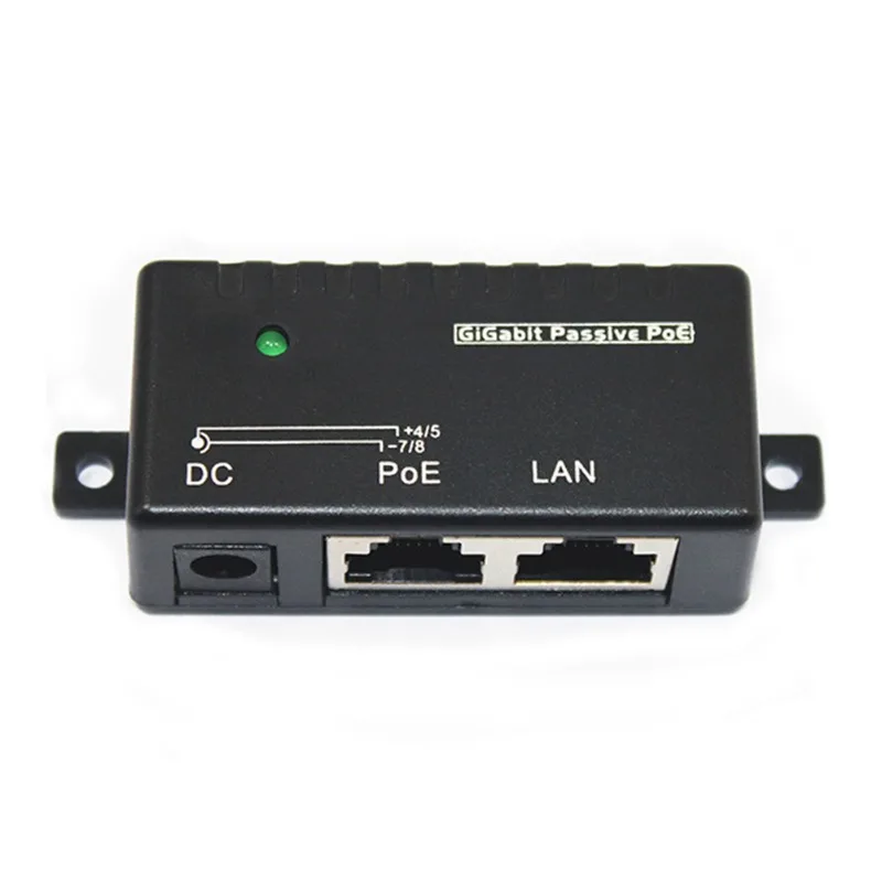 100 MBit/s 5V 12V 24V 48V/1A Poe Injektor Power Splitter für IP-Kamera Poe Adapter Modul Zubehör