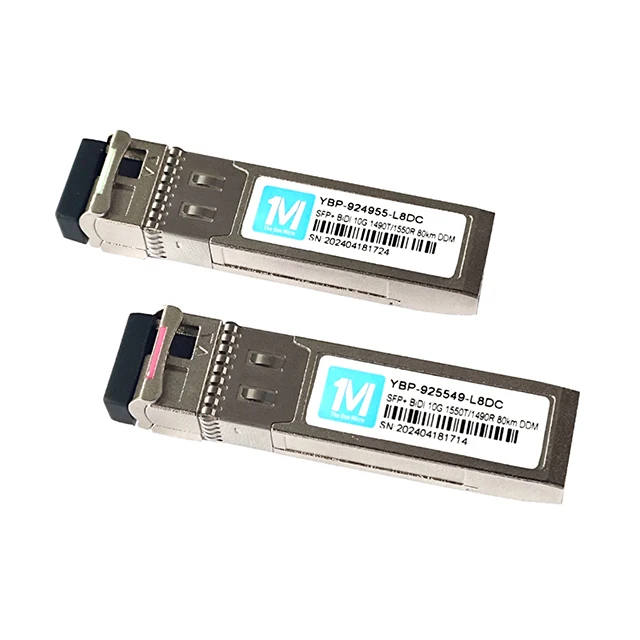 Original brand new10G SFP+ B·IDI 80km 1490nm/1550nm WD·M LC Connector DD·M Optical Transceiver sfp+ 10g lr single mode sfp fiber